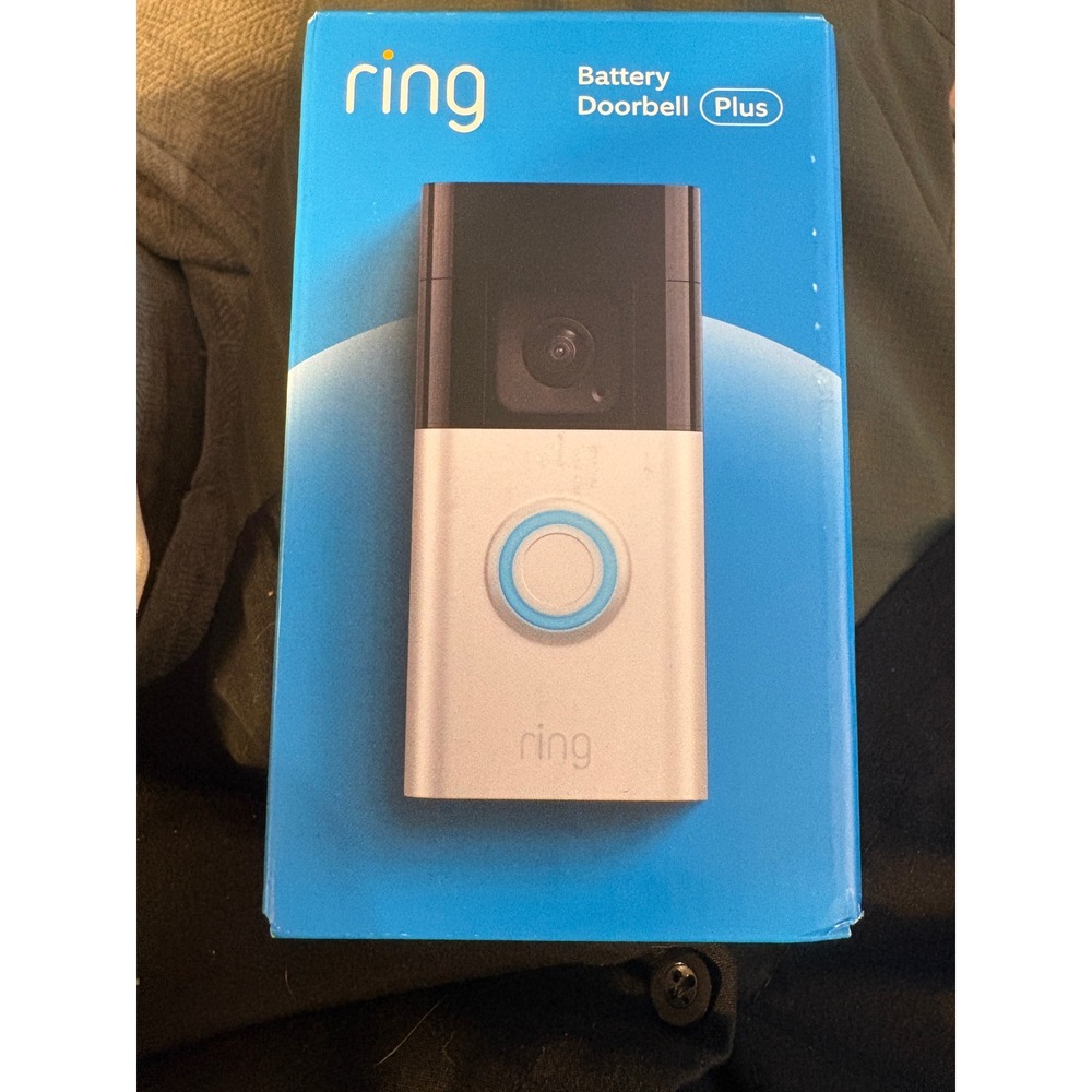 Ring Battery Doorbell Plus HD+ Video Smart Wireless Satin Nickel 840268914028